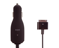 Xqisit Car Charger for iPhone/iPad 2Ah 30pin Black 510255 - 1422129 - zdjęcie 1